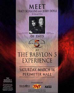 Babylon 5 Experience Mall Tour Poster