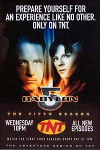 Babylon 5 Fifth Season TNT Poster