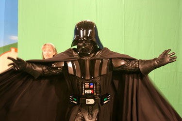 Vader Strikes a Pose
