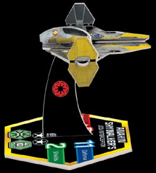 Jedi Starfighter TCG miniature