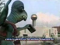 Crazy Watto at the Sunsphere